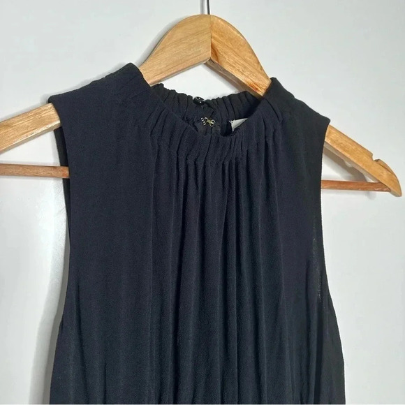 Kate Spade Black Rio Crepe Tie Back Dress Size 0 - Picture 5 of 12